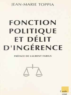 cover image of Fonction politique et délit d'ingérence